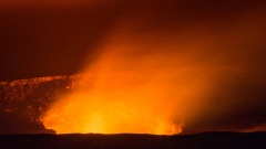 So stellen sich manche den Eingang zur Hölle vor: Wie bei einem Vulkankrater auf Hawaii. 