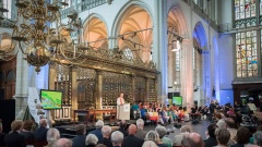 In der historischen Nieuwe Kerk in Amsterdam, wo der Weltkirchenrat am 23. August 1948 gegründet wurde, wurde mit einem Festgottesdienst das 70-jährige Bestehen gefeiert