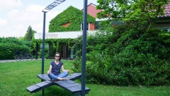 Missionswerk eröffnet "Friedensort" in der Heide Kunstwerk Rundgang.