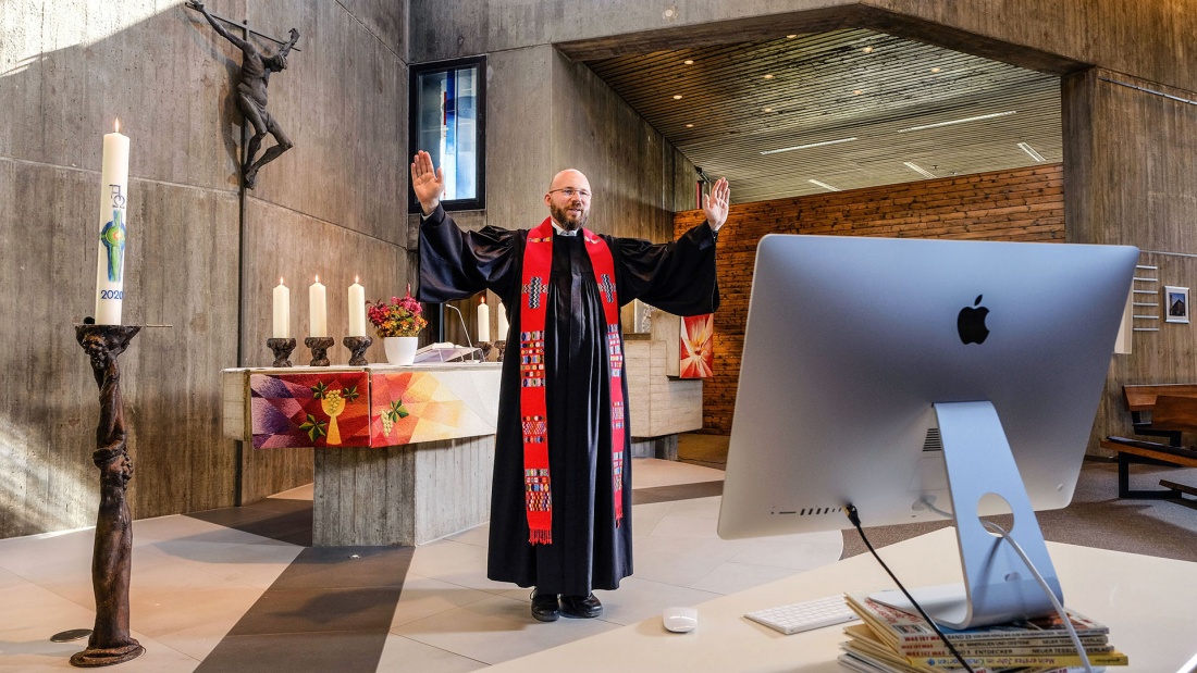 Online-Konfirmationsgottesdienst mit Pastor Sebastian Fitzke 