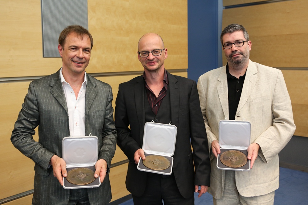 Gunnar Dedio, Jan Peter, Yury Winterberg, Sonderpreisträger 2014