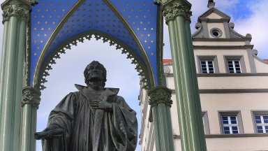 Philipp Melanchthon Denkmal in Wittenberg