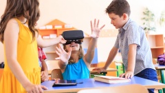 Virtual Reality Brillen im Religionsunterricht 