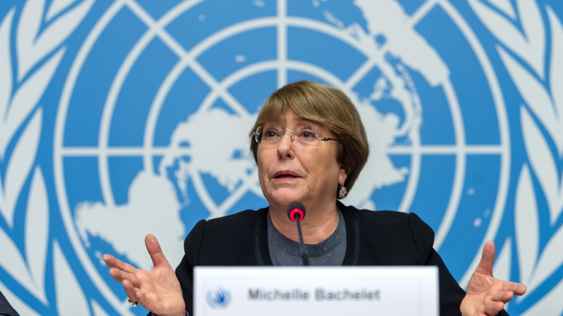 Michelle Bachelet, Hohe Kommissarin der Vereinten Nationen für Menschenrechte