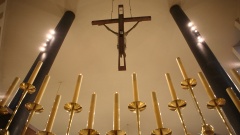 Kreuz in der Münchner Matthäuskirche.
