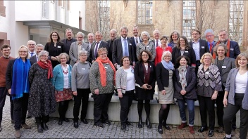 Gruppenfoto aller Synodalen der "Offene Kirche"