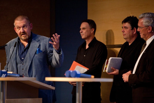 Dietmar Bär, Johannes Rotter, Dror Zahavi (Preisträger Fernsehen), Ulrich Fischer