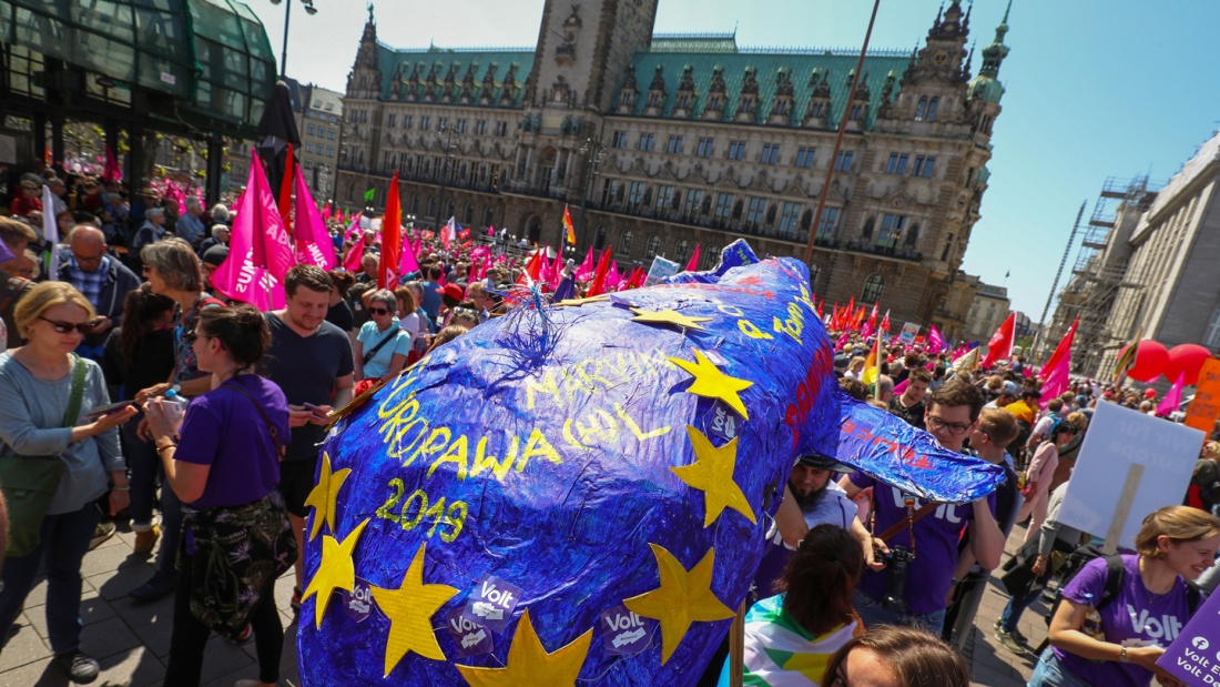 "Ein Europa für Alle - Deine Stimme gegen Nationalismus!" in Hamburg