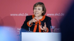 die neu gewählte Ratsvorsitzende der EKD Annette Kurschus sprich
