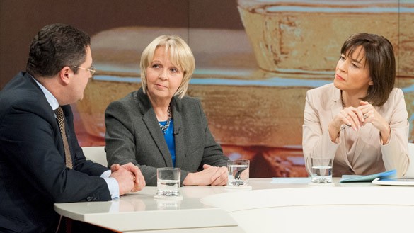 Patrick Döring, Hannelore Kraft und Maybrit Illner