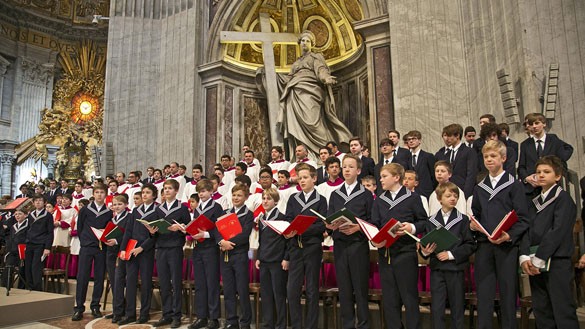 Leipziger Thomanerchor singt erstmals bei Papstmesse im Petersdom