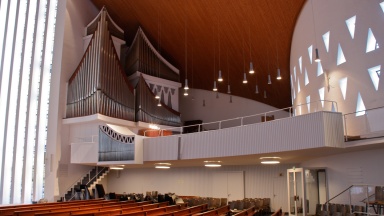 Rund drei Millionen Euro soll die neue Orge in der Kirche St. Nikolai  in Hamburg kosten.