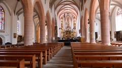 Innenraum der Stadtkirche Schwabach