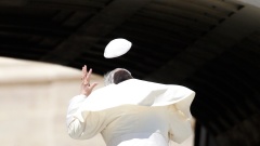 Papst Franziskus besucht den Weltkirchenrat in Genf.