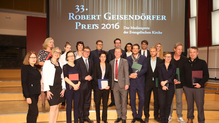 Die Preisträger der Robert-Geisendörfer Medaille 2016 