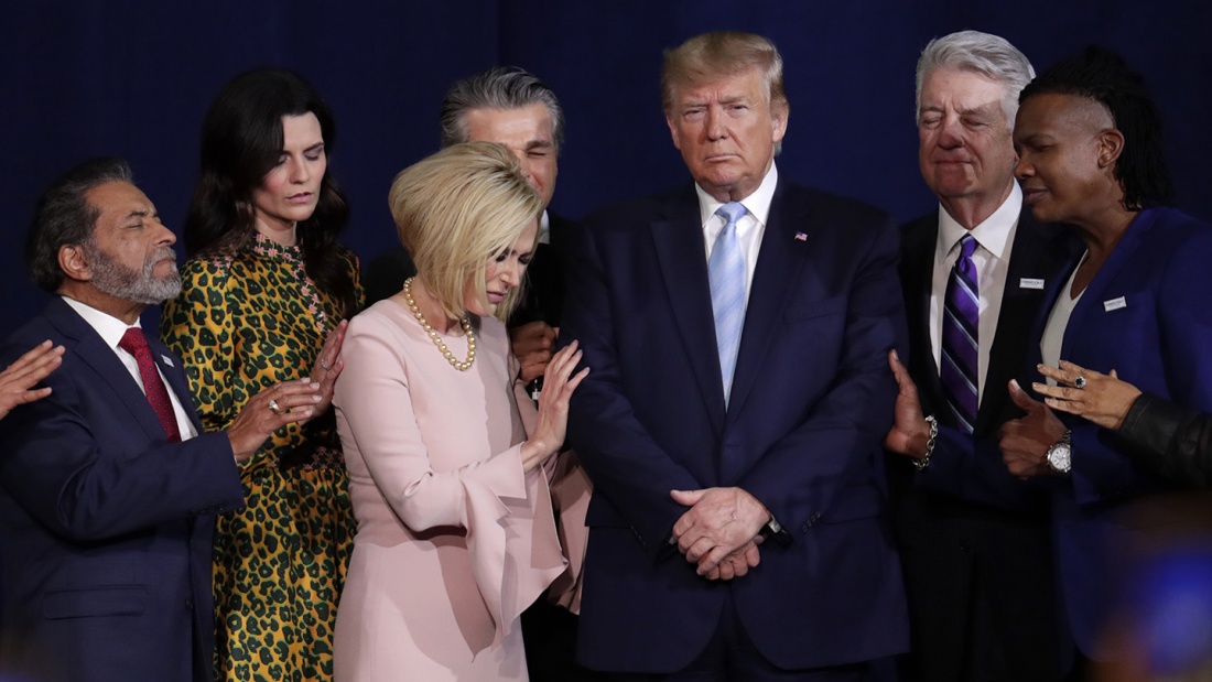 Trump bei Auftritt vor Evangelikalen 
