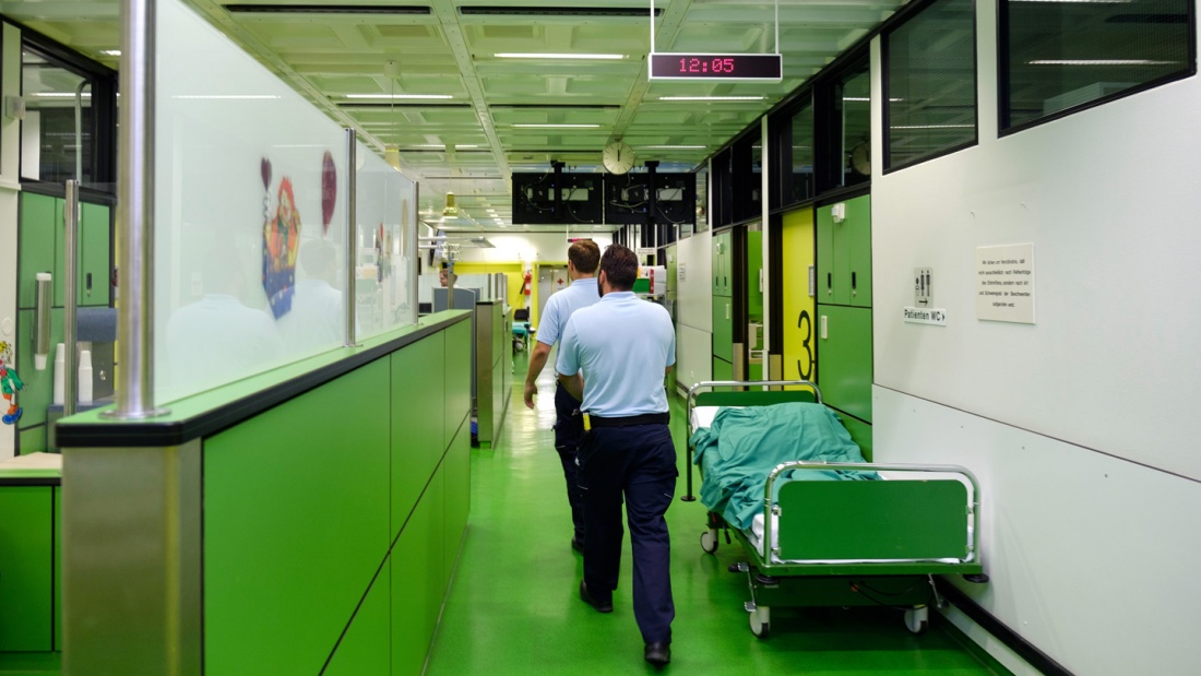 Sicherheitsdienste in Krankenhäusern
