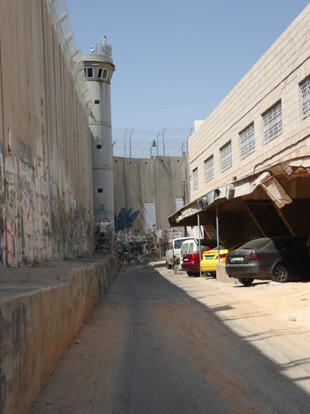 Straßenkreuzung zwischen Jerusalem und Hebron