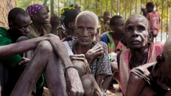  Blutige Konflikte haben im Suedsudan, in Somalia, in Nordost-Nigeria und im Jemen schwere Hungerkrisen verursacht.