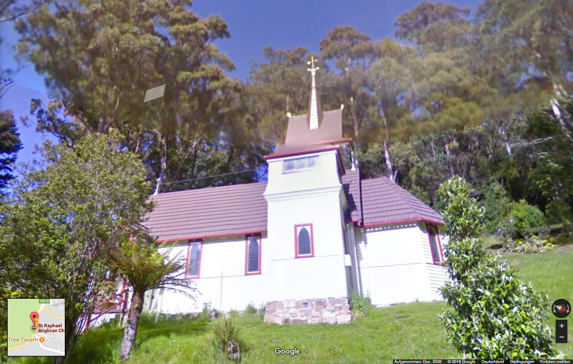 St. Raphael's Church in Fern Tree, Tasmanien