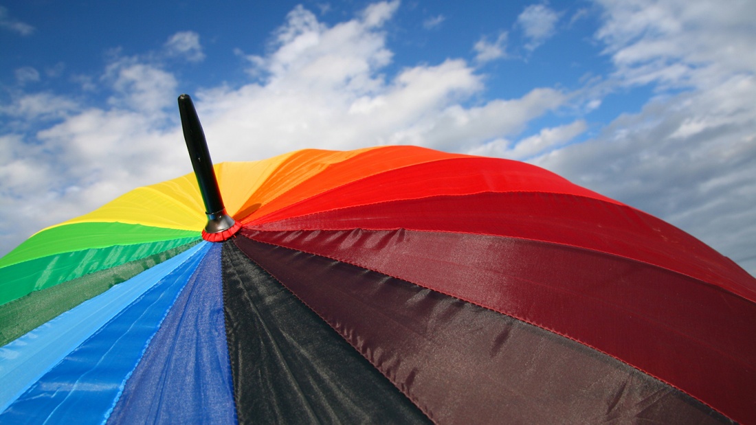 Regenbogenschirm - Homosexualtiät