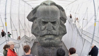 Das "Temporary Museum of Modern Marx" in Chemnitz von 2008.