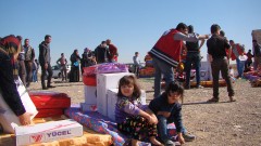 Hilfe des Irakischen Roten Halbmonds fÃÂ¼r FlÃÂ¼chtlinge aus Syrien