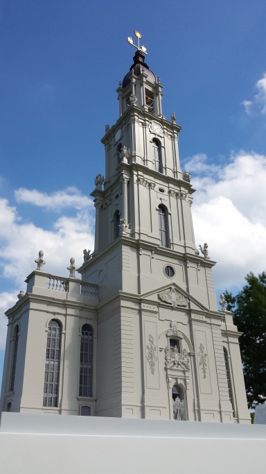 Modell der Garnisonkirche im Maßstab 1:100